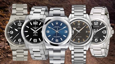 rolex explorer alternative on leather|best watch for rolex explorer.